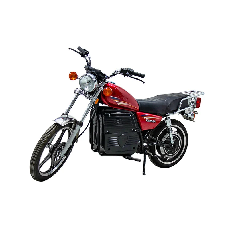 17 inçli yetişkinler için 72V 1500W off-road elektrikli motosiklet